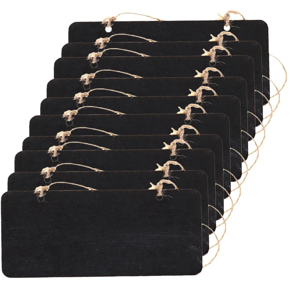 10 Pcs Hanging Chalkboard 18 5x8CM Reusable Memo Sign Cafe Office Small Blackboard Display Notice Wooden Sign Board
10 Pcs Hanging Chalkboard 18 5x8CM Reusable Memo Sign Cafe Office Small Blackboard Display Notice Wooden Sign Board