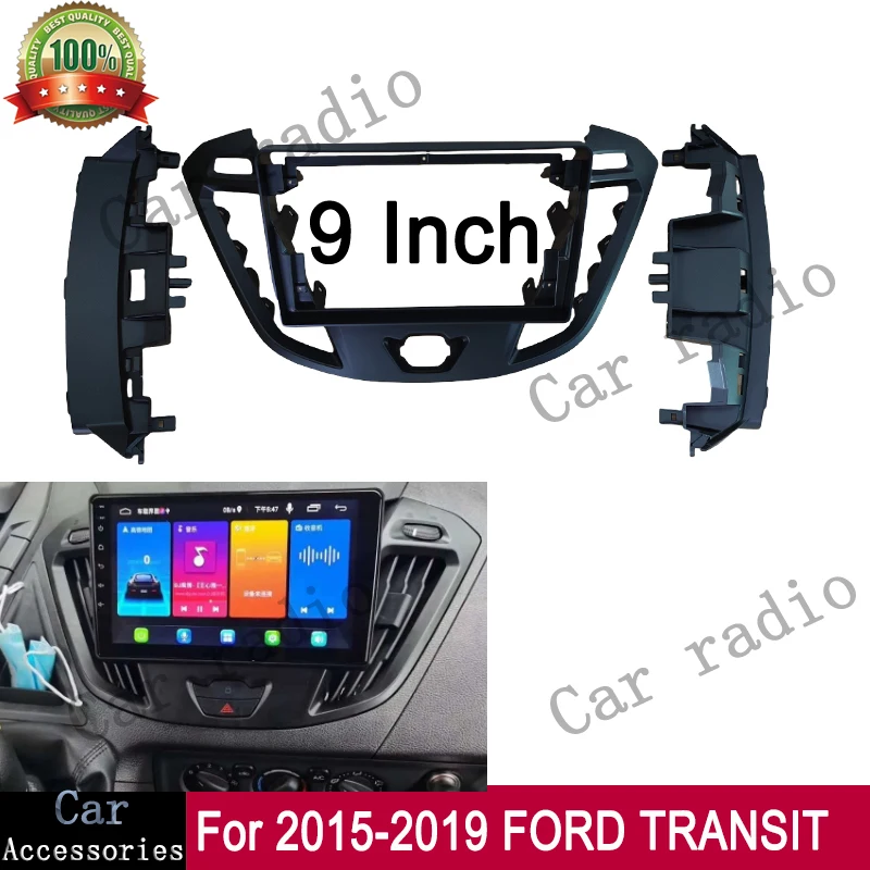 For 2015-2019 FORD TRANSIT Low/High-end 9 Inch Car Radio Android Stereo Frame Player Head Unit Fascia Panel Dash Board Cover
For 2015-2019 FORD TRANSIT Low/High-end 9 Inch Car Radio Android Stereo Frame Player Head Unit Fascia Panel Dash Board Cover