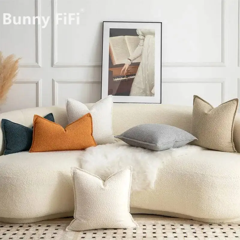 Solid Woven Textured Cushion Covers Accent Fur Plush Modern Decorative Throw Pillow Covers For Bedroom Living Room Sofa Decor
Solid Woven Textured Cushion Covers Accent Fur Plush Modern Decorative Throw Pillow Covers For Bedroom Living Room Sofa Decor