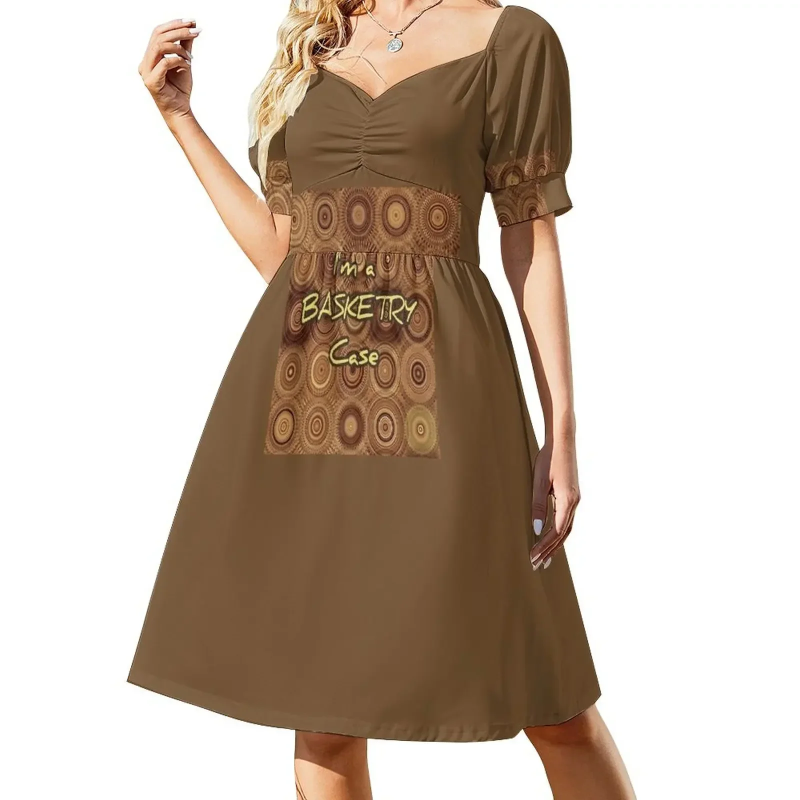 I'm a basketry case with yellow letters Short-Sleeved Dress women's clothing korea stylish long dress women summer Dress
I'm a basketry case with yellow letters Short-Sleeved Dress women's clothing korea stylish long dress women summer Dress
