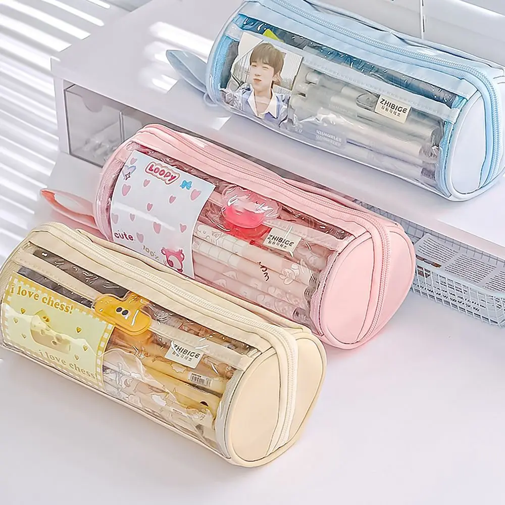 8 LAYERS Pencil Case Round Partition Storage Stationery Storage Pouch Transparent Window Large Capacity Stationery Organizer
8 LAYERS Pencil Case Round Partition Storage Stationery Storage Pouch Transparent Window Large Capacity Stationery Organizer