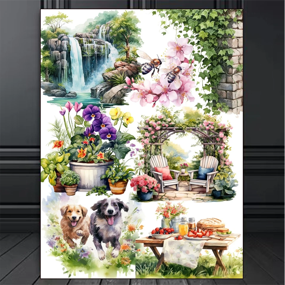5D DIY Diamond Painting Spring Landscape Full Circle Square Drilling Embroidery Cross Embroidery Art Home Decoration Gift
5D DIY Diamond Painting Spring Landscape Full Circle Square Drilling Embroidery Cross Embroidery Art Home Decoration Gift