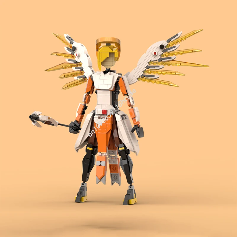 658 шт. MOC Mercy Ow модель строительные блоки собрать кирпич детские игрушки творческая идея образование рождественские подарки
658 шт. MOC Mercy Ow модель строительные блоки собрать кирпич детские игрушки творческая идея образование рождественские подарки
