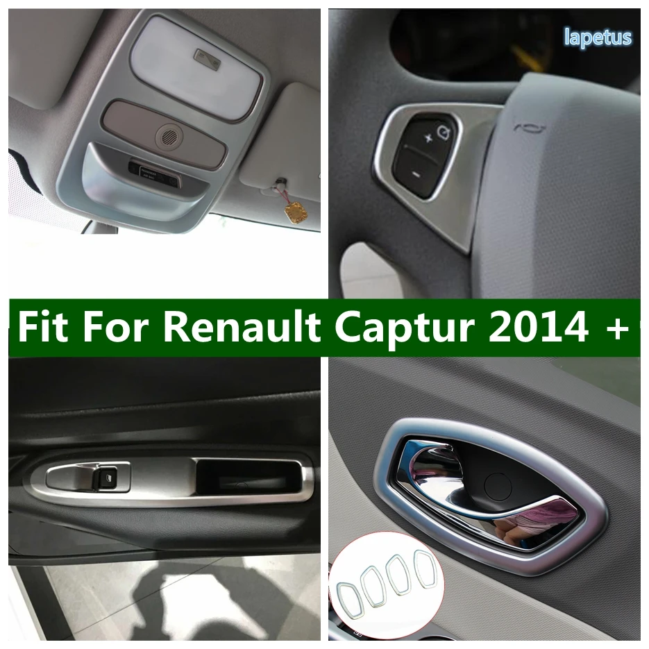 Steering Wheel Door Handle Bowl Reading Light Lamp Air AC Vent Frame Seat Heat Button Cover Trim For Renault Captur 2014 - 2018
Steering Wheel Door Handle Bowl Reading Light Lamp Air AC Vent Frame Seat Heat Button Cover Trim For Renault Captur 2014 - 2018
