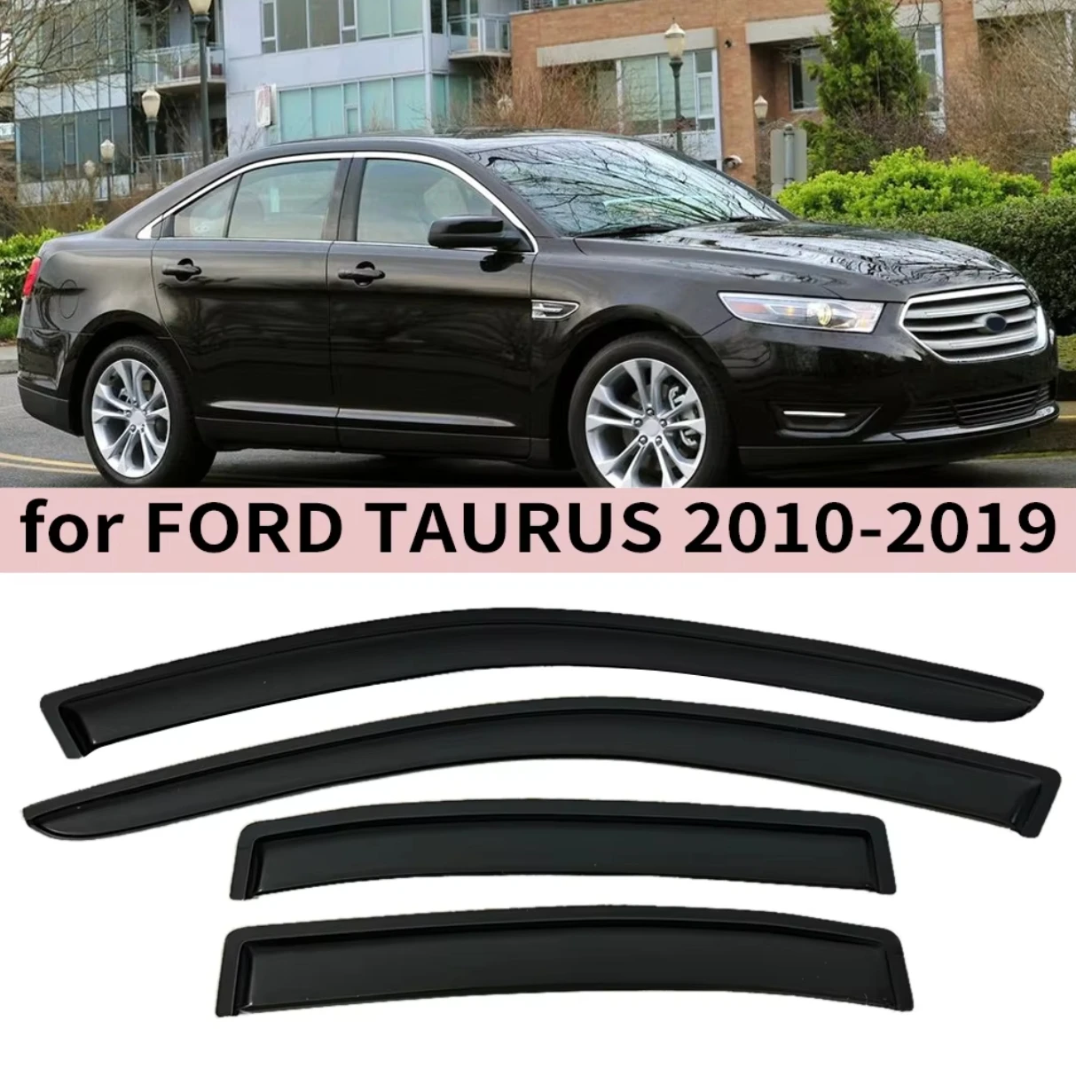 For Ford Taurus 2010 2011 2012 2013 2014 2015 2016 2017 2018 2019 Wind Deflectors Rain Guards Door Visor Ventvisor Window Visor
For Ford Taurus 2010 2011 2012 2013 2014 2015 2016 2017 2018 2019 Wind Deflectors Rain Guards Door Visor Ventvisor Window Visor