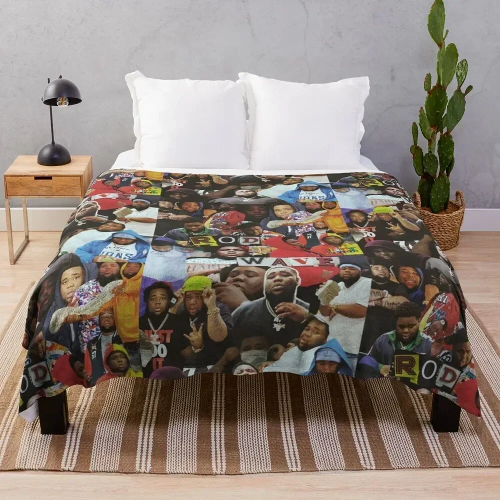 Rod Wave Collage Throw Blanket Stylish Decor Blanket Gift for Friends Roommate
Rod Wave Collage Throw Blanket Stylish Decor Blanket Gift for Friends Roommate