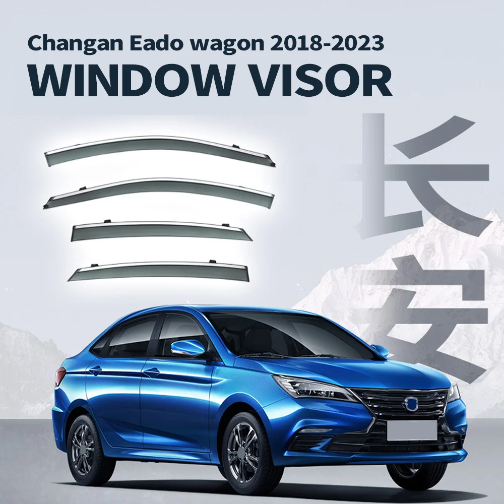 Chrome Strips Rain Guards for Changan Eado wagon 2018-2023 Window Visor Wind Deflectors Door Visor Vent Shades Ventvisor
Chrome Strips Rain Guards for Changan Eado wagon 2018-2023 Window Visor Wind Deflectors Door Visor Vent Shades Ventvisor