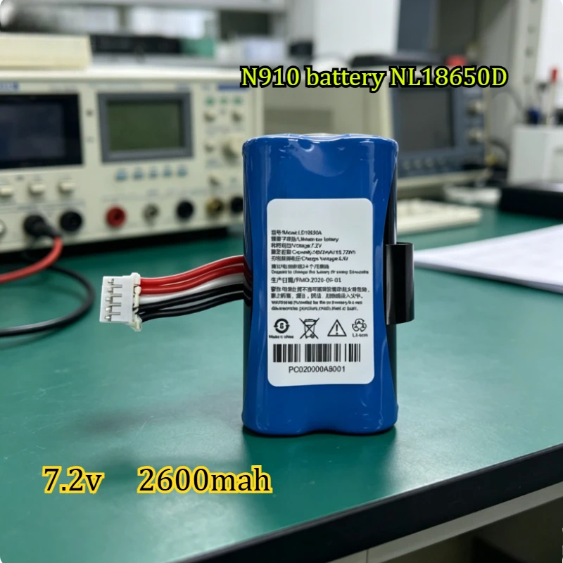 7.2v 2600mah New for Newland N910 Battery NL 18650D LD 18650A Long Range Rechargeable Battery
7.2v 2600mah New for Newland N910 Battery NL 18650D LD 18650A Long Range Rechargeable Battery