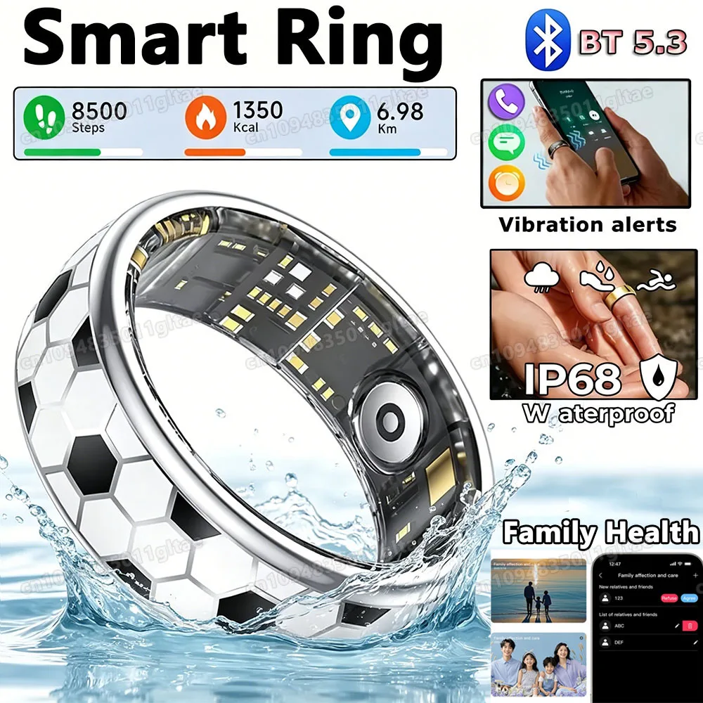 Incoming Call Vibration Alerts Smart Ring 2026 Gesture To Swipe Videos Messages Alarms Vibration Health Monitoring Smartring NEW
Incoming Call Vibration Alerts Smart Ring 2026 Gesture To Swipe Videos Messages Alarms Vibration Health Monitoring Smartring NEW