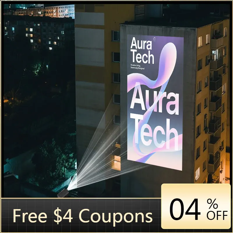 STLF Wall logo Gobo Projector Outdoor Waterproof IP67 200W/300W/600W High Power Projection Lamp Customized LED Advertising Light
STLF Wall logo Gobo Projector Outdoor Waterproof IP67 200W/300W/600W High Power Projection Lamp Customized LED Advertising Light