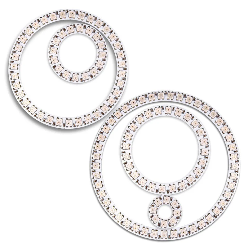 Светодиодное кольцо низкого напряжения 5V2812ws2812ws2812b5050RGB полноцветное интеллектуальное управление «ангельский глаз»
Светодиодное кольцо низкого напряжения 5V2812ws2812ws2812b5050RGB полноцветное интеллектуальное управление «ангельский глаз»