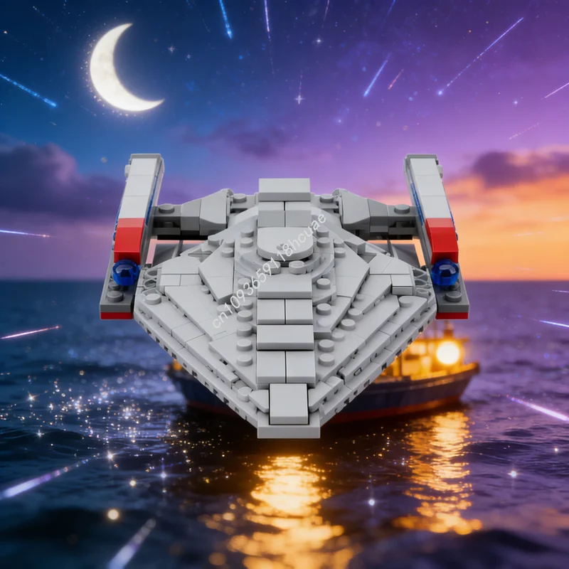 346 деталей MOC «Звездный корабль «Прометей» (USS)», конструктор, архитектурная модель, игрушка, DIY, креативный подарок на Рождество
346 деталей MOC «Звездный корабль «Прометей» (USS)», конструктор, архитектурная модель, игрушка, DIY, креативный подарок на Рождество