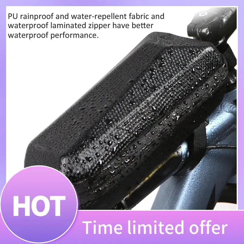 ABXI Waterproof Bicycle Front Frame Bag, Hard Shell Bike Top Tube Phone Pouch, Hard Shell Waterproof Headstock
ABXI Waterproof Bicycle Front Frame Bag, Hard Shell Bike Top Tube Phone Pouch, Hard Shell Waterproof Headstock
