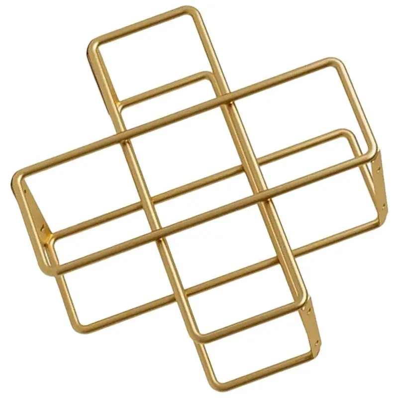 Простая в использовании бутылка красного вина для хранения 5-сеточная металлическая винная стойка Дисплей Бар Настольное украшение Шкаф Украшение дома
Простая в использовании бутылка красного вина для хранения 5-сеточная металлическая винная стойка Дисплей Бар Настольное украшение Шкаф Украшение дома