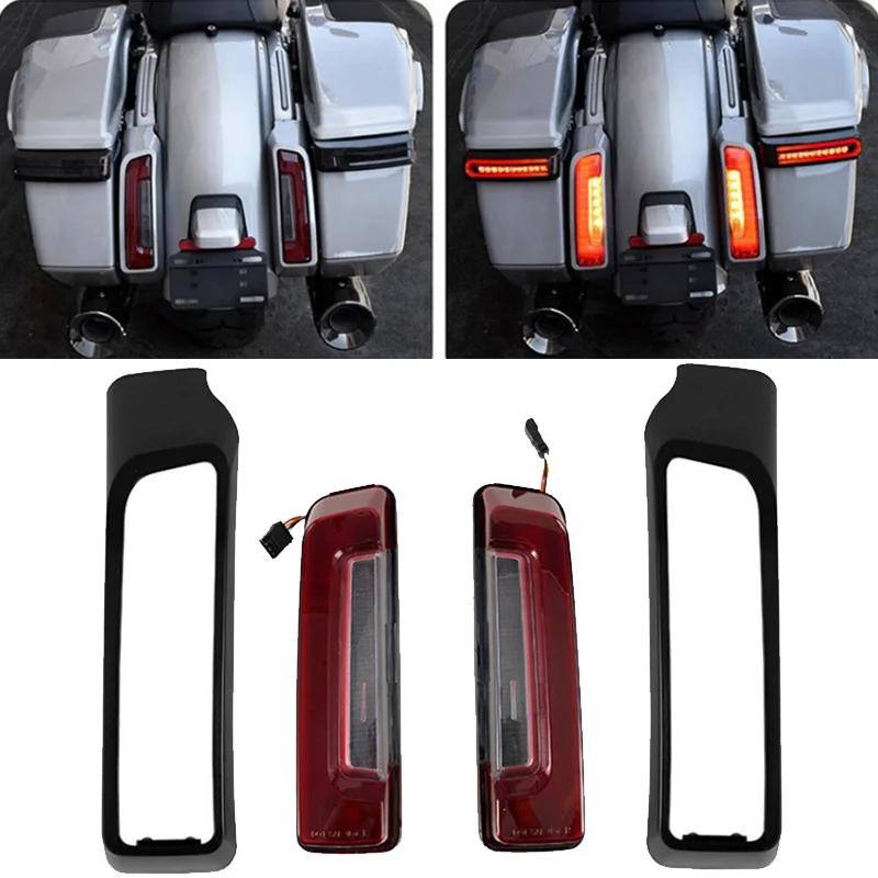 2XMotorcycle Saddlebag Side Light For Harley Touring Road Glide CVO 2024 Rear Fender Brake Lamp Smoke/Red Turn Signals Indicator
2XMotorcycle Saddlebag Side Light For Harley Touring Road Glide CVO 2024 Rear Fender Brake Lamp Smoke/Red Turn Signals Indicator