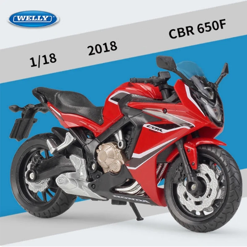 Diecast Original 1:18 Scale 2018 CBR650F Alloy Model Simulation Decoration Hobbies Souvenirs Gifts Collection Static Display
Diecast Original 1:18 Scale 2018 CBR650F Alloy Model Simulation Decoration Hobbies Souvenirs Gifts Collection Static Display
