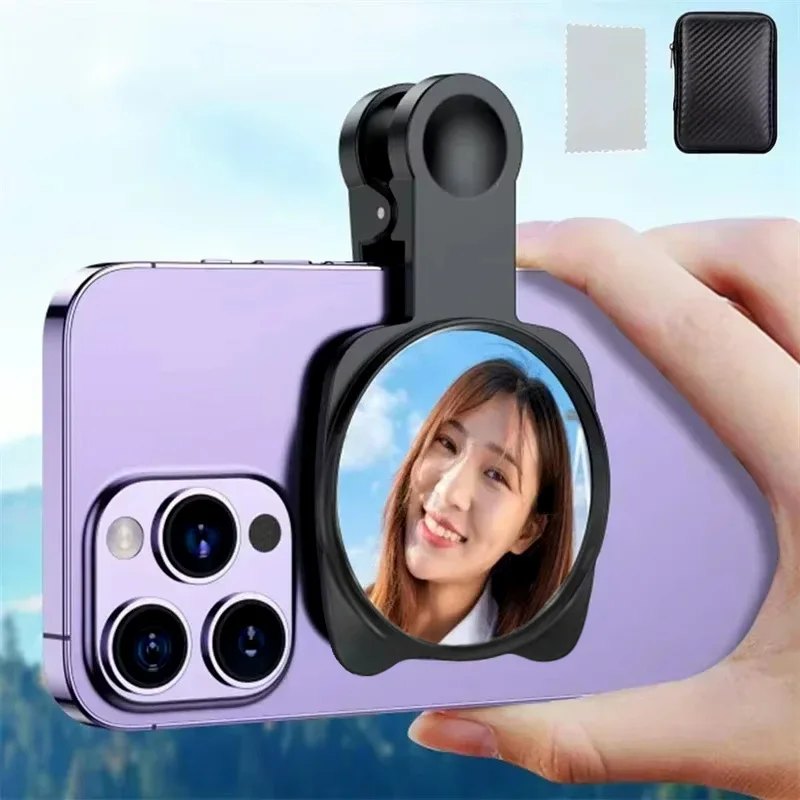 New HD Reflective Vlog Selfie Mirror for Apple Samsung Huawei Xiaomi Rear Camera With Organizer Box
New HD Reflective Vlog Selfie Mirror for Apple Samsung Huawei Xiaomi Rear Camera With Organizer Box
