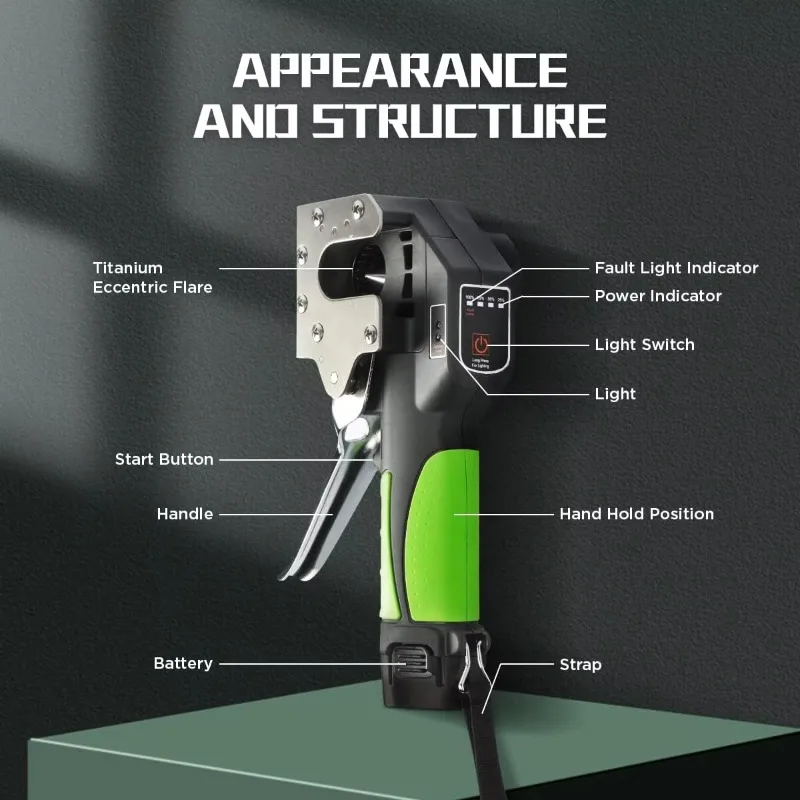 2026-Hot-selling electric cordless flaring tool ST-E900AM 8 size chuck HVAC repair tool
2026-Hot-selling electric cordless flaring tool ST-E900AM 8 size chuck HVAC repair tool