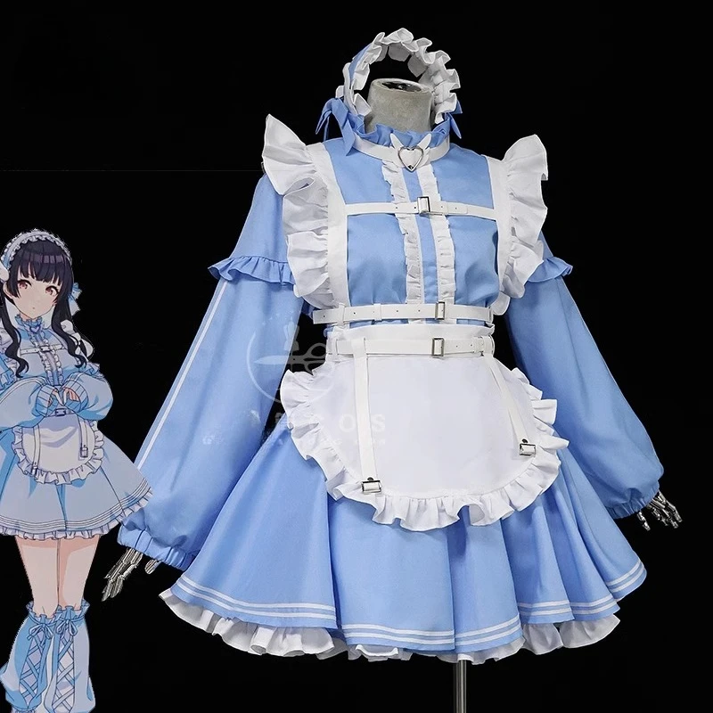 Maid Cosplay Costume Girls Uniform Halloween Carnival Party Dress Set Women's Christmas Play Role Maidservant Dress
Maid Cosplay Costume Girls Uniform Halloween Carnival Party Dress Set Women's Christmas Play Role Maidservant Dress