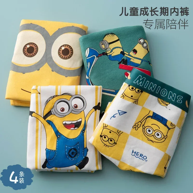 Anime Minioned Peripheral Cartoon Pure Children's Underwear Creative Kawaii Boy Boxer Bottoms Kids Gift
Anime Minioned Peripheral Cartoon Pure Children's Underwear Creative Kawaii Boy Boxer Bottoms Kids Gift