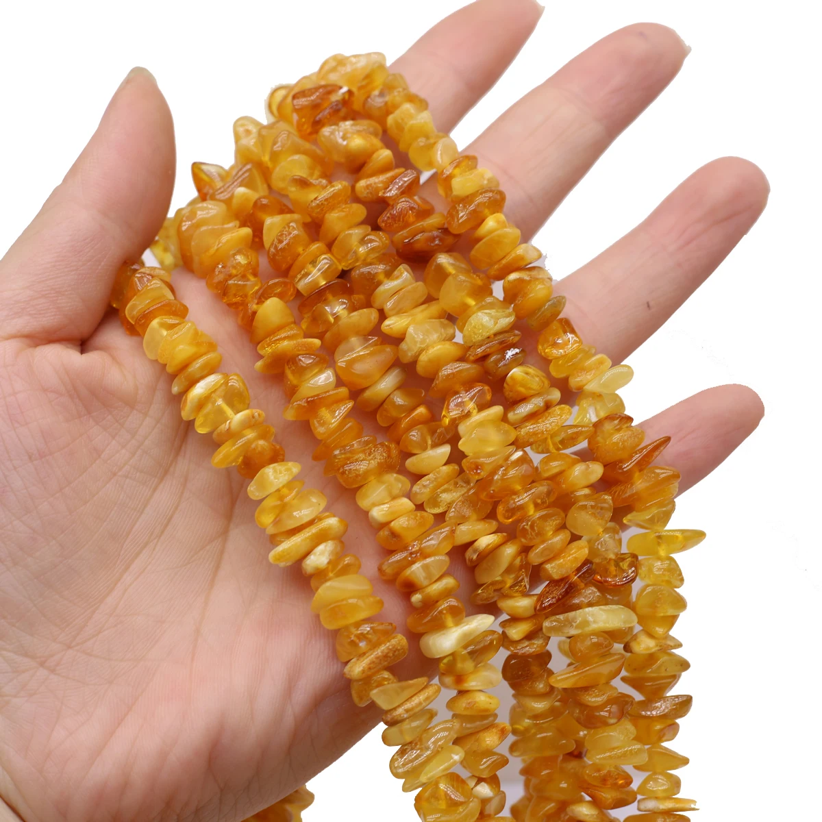 Irregularly Shaped Gravel Loose Spacer Beads 100% Natural Stone Amber Beads for Jewelry Making DIY Necklace Bracelet Accessories
Irregularly Shaped Gravel Loose Spacer Beads 100% Natural Stone Amber Beads for Jewelry Making DIY Necklace Bracelet Accessories