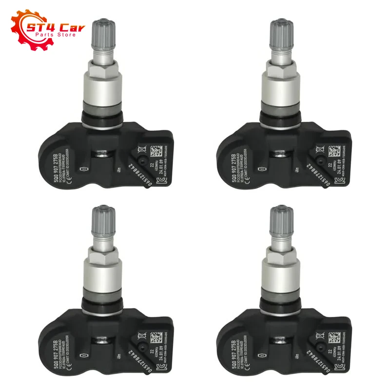 TPMS 4PCS/1PC Tire Pressure Sensor 5Q0907275B 433MHz For Volkswagen Passat B8 VW Tiguan 2015 2016 2017 2018-2020
TPMS 4PCS/1PC Tire Pressure Sensor 5Q0907275B 433MHz For Volkswagen Passat B8 VW Tiguan 2015 2016 2017 2018-2020