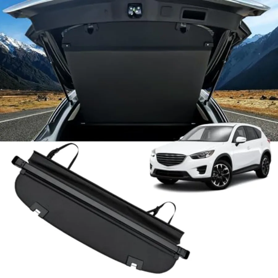 Retractable Cargo Cover for Mazda CX-5 2025-2017, Trunk Cargo Cover Luggage Security Shade Cover for 2025 2024 2023 Mazda CX5 S
Retractable Cargo Cover for Mazda CX-5 2025-2017, Trunk Cargo Cover Luggage Security Shade Cover for 2025 2024 2023 Mazda CX5 S