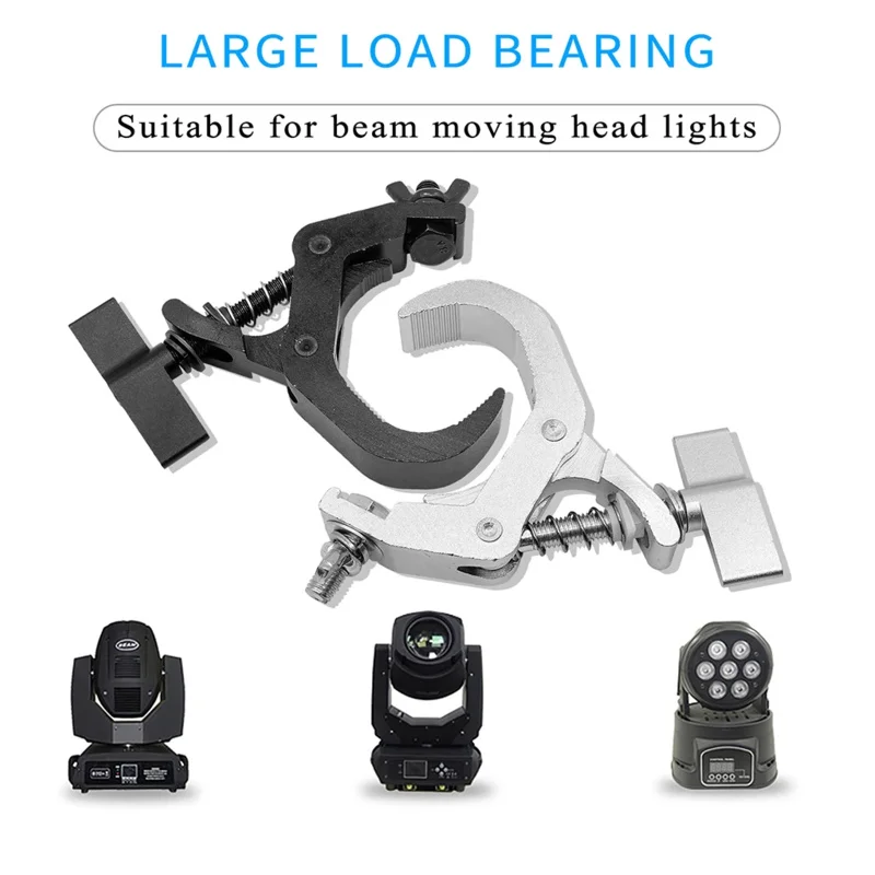 10Pcs/Lots Durable Heavy Duty Hooks Aluminum Alloy Clamp 150kg 40-60mm Bracket Stage Hook Light Clamp Holder Truss
10Pcs/Lots Durable Heavy Duty Hooks Aluminum Alloy Clamp 150kg 40-60mm Bracket Stage Hook Light Clamp Holder Truss