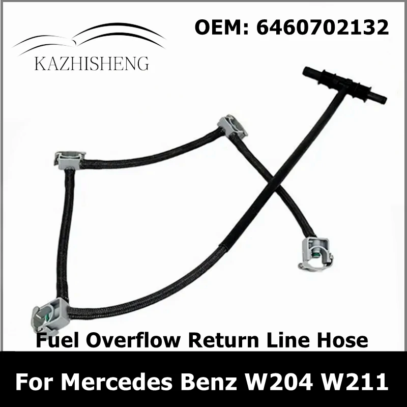 A6460702132 for Mercedes Benz S204 S211 W204 W211 Fuel Overflow Return Line Hose Leak Line 6460702132
A6460702132 for Mercedes Benz S204 S211 W204 W211 Fuel Overflow Return Line Hose Leak Line 6460702132