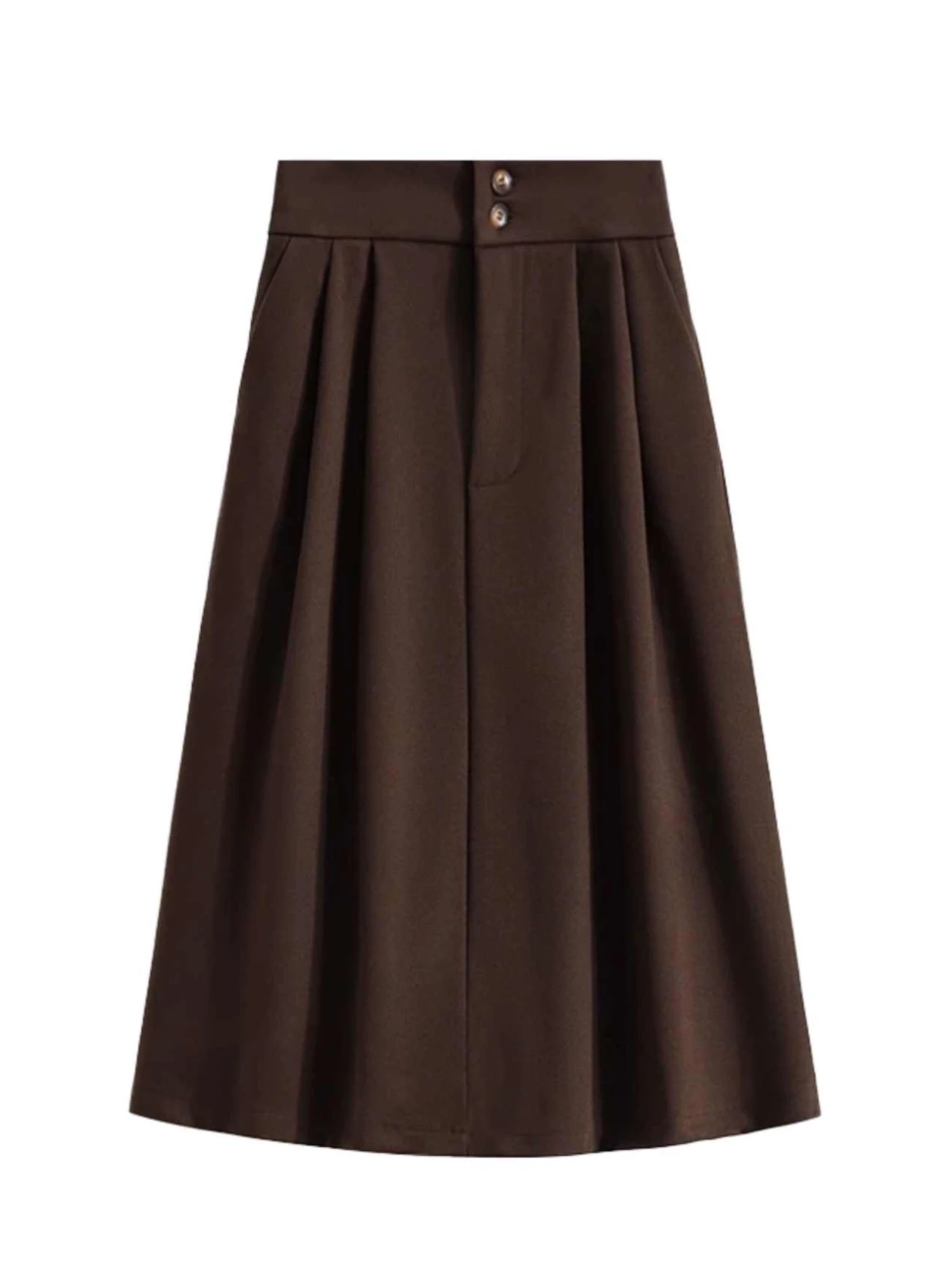 Женская коричневая плиссированная юбка А-силуэта в винтажном стиле Y2K, с высокой талией, из шерсти, в стиле Харадзюку, оверсайз, средней длины, одежда 2000-х годов
Женская коричневая плиссированная юбка А-силуэта в винтажном стиле Y2K, с высокой талией, из шерсти, в стиле Харадзюку, оверсайз, средней длины, одежда 2000-х годов