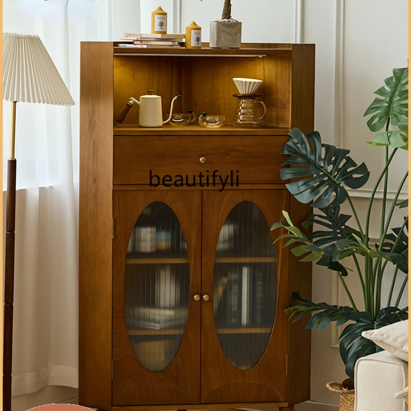 HJ Solid Wood Corner Cabinet Home Living Room Locker Dining Room Sideboard Cabinet Corner Storage Cabinet
HJ Solid Wood Corner Cabinet Home Living Room Locker Dining Room Sideboard Cabinet Corner Storage Cabinet