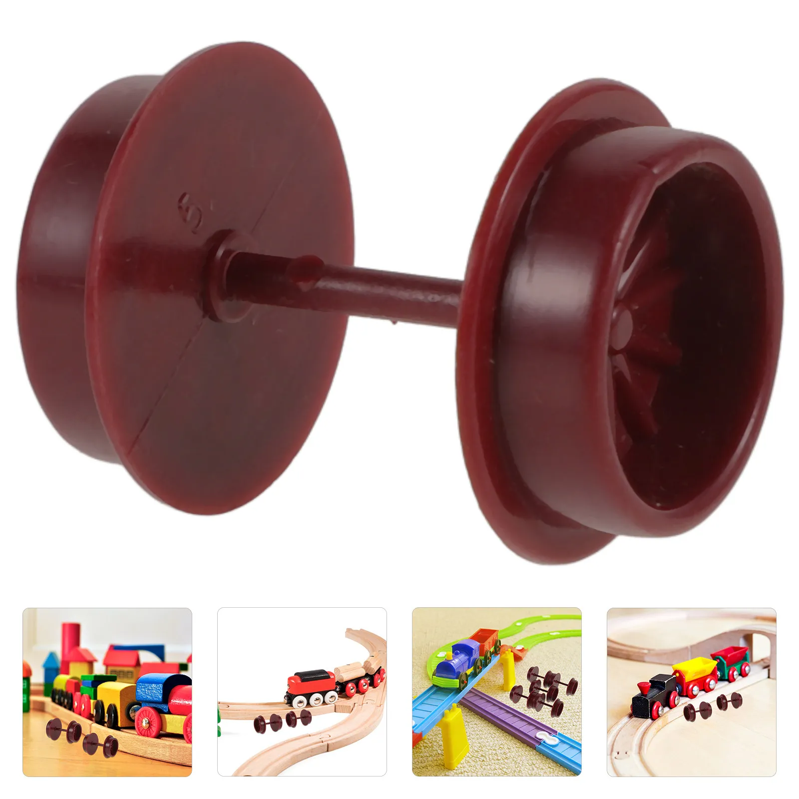 10Pcs Train Plastic Wheels DIY Replacement Craft Wheels for Kids Creative Play and Repair Wheel Playthings Train Toy Supplies
10Pcs Train Plastic Wheels DIY Replacement Craft Wheels for Kids Creative Play and Repair Wheel Playthings Train Toy Supplies