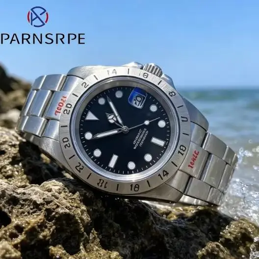New best seller 39mm Fashion men's watch GMT display bezel NH35 automatic mechanical Sapphire Luminous waterproof
New best seller 39mm Fashion men's watch GMT display bezel NH35 automatic mechanical Sapphire Luminous waterproof