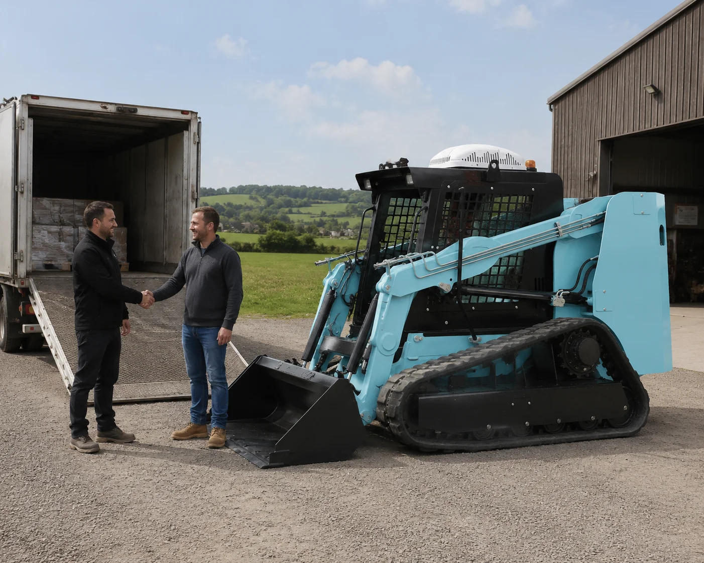 Custom Big Track Skid Steer Loader for Cement Block Production Yard CE Euro 5 Hydraulic Loader Equipment
Custom Big Track Skid Steer Loader for Cement Block Production Yard CE Euro 5 Hydraulic Loader Equipment