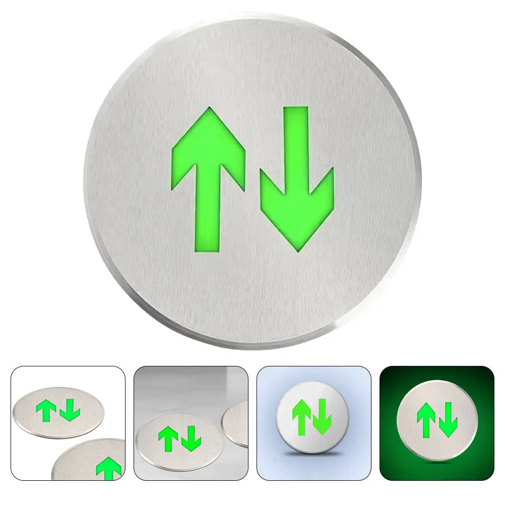 Night Light Emergency Exit Sign Stainless Steel Bidirectional Floor Arrow Sign Compact Design Signs for Room Arrow Signs
Night Light Emergency Exit Sign Stainless Steel Bidirectional Floor Arrow Sign Compact Design Signs for Room Arrow Signs