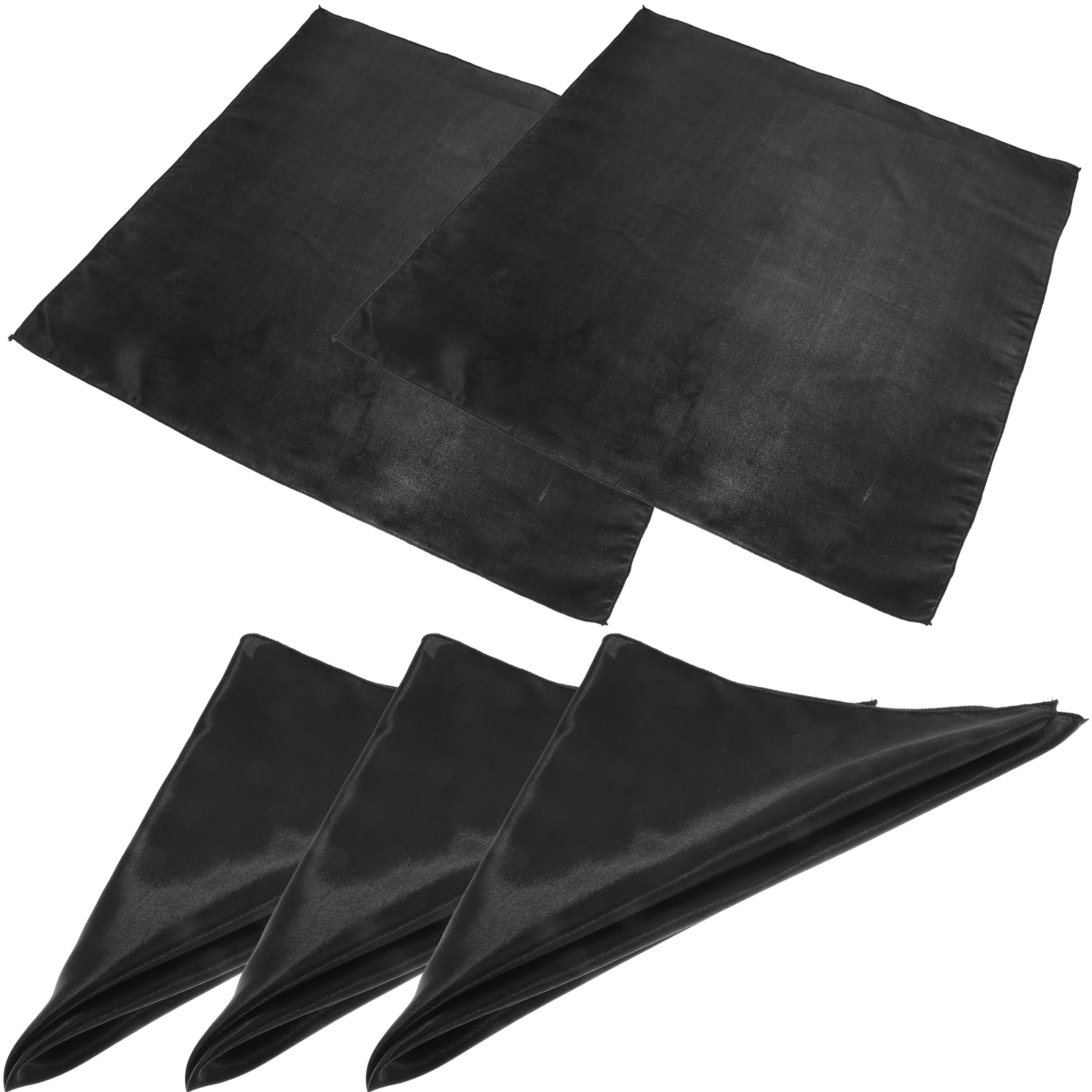 5 Pcs Black Cloth Napkins Satin Fabric Reusable Washable Wedding Party Dinner Table Napkin Home Hotel Restaurant
5 Pcs Black Cloth Napkins Satin Fabric Reusable Washable Wedding Party Dinner Table Napkin Home Hotel Restaurant