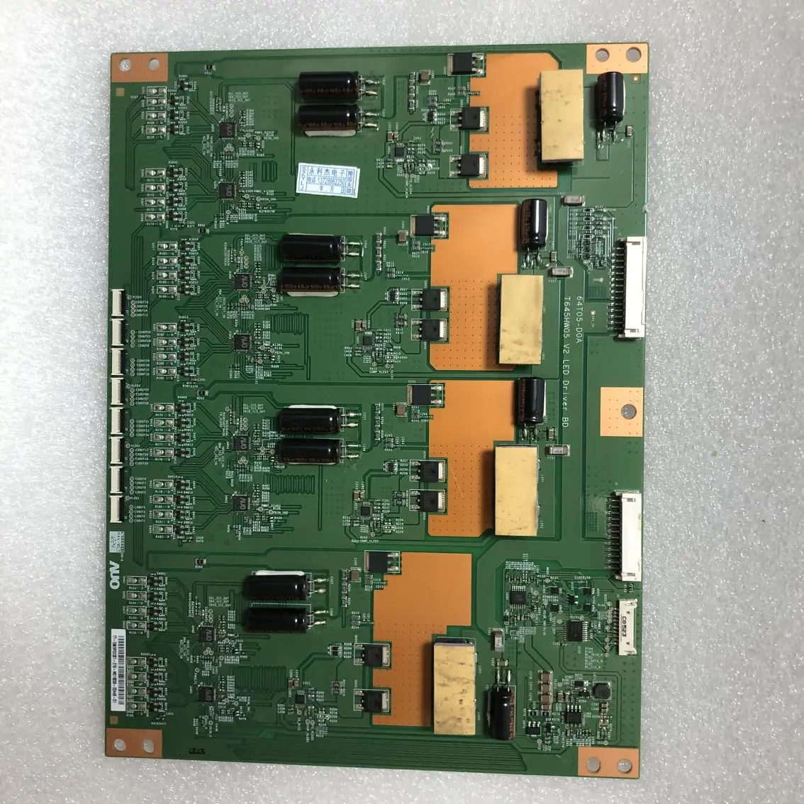 power board for SZYLIJ 1pcs good quality in my stock P650HVN02.2 64T05-D0A Constant current board T645HW05 V2
power board for SZYLIJ 1pcs good quality in my stock P650HVN02.2 64T05-D0A Constant current board T645HW05 V2