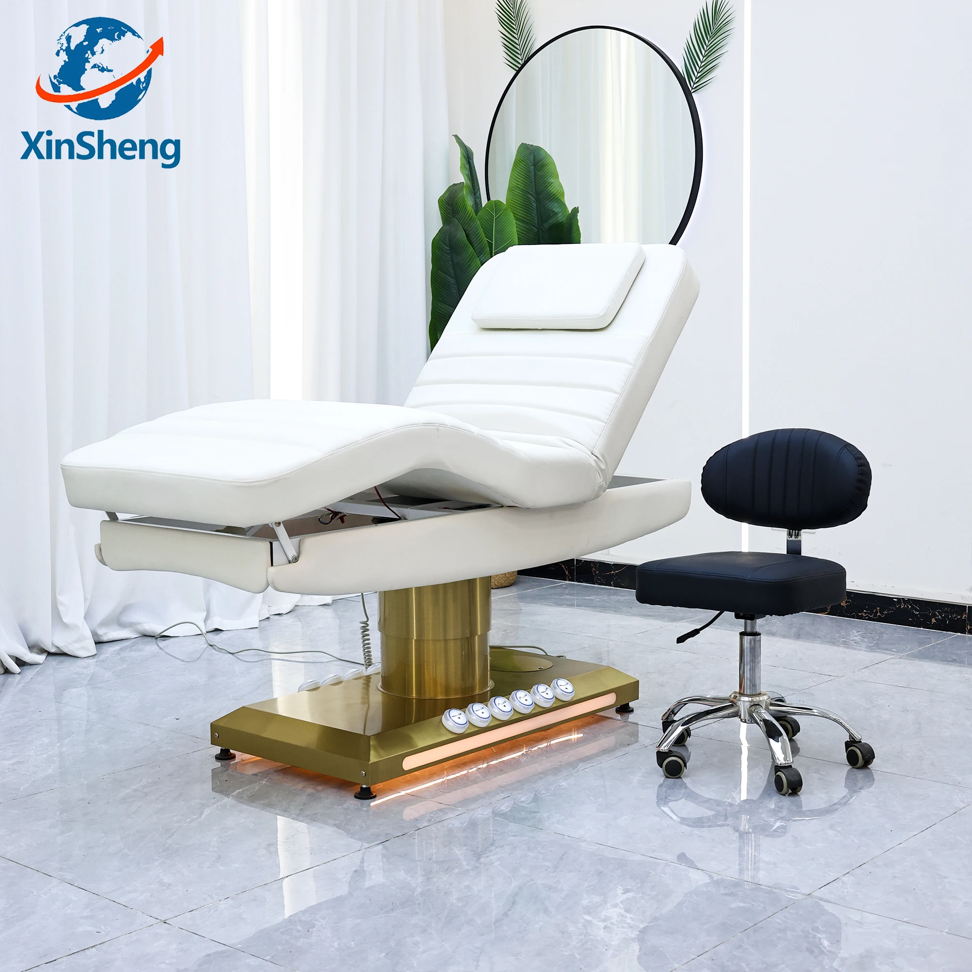 XingSheng Electric Beauty Care Bed Facial Hydrotherapy Massage Table Salon Eyelash Beds Whole Body Massage SPA Furniture
XingSheng Electric Beauty Care Bed Facial Hydrotherapy Massage Table Salon Eyelash Beds Whole Body Massage SPA Furniture
