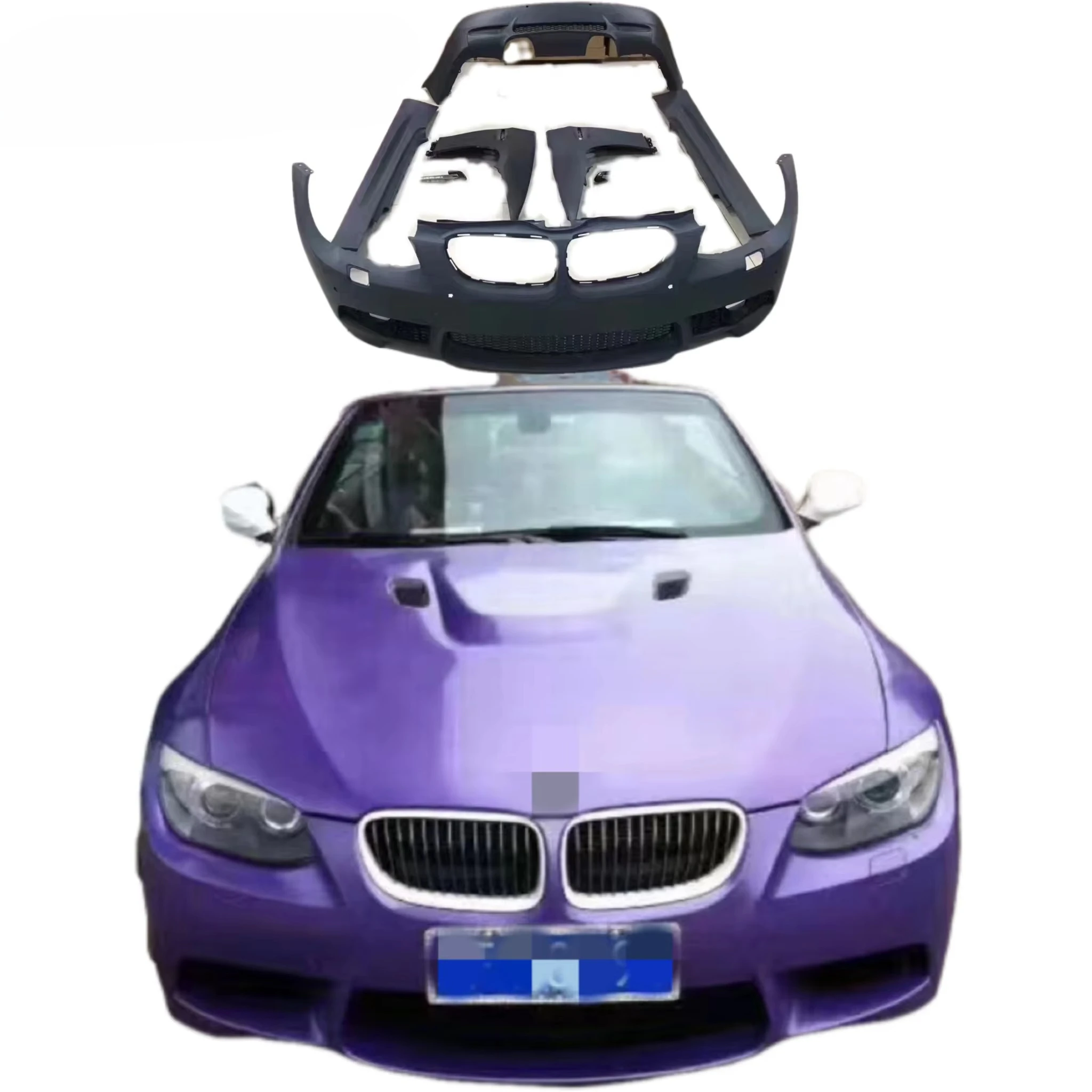 Car Bumper Modified to M3 Style Body Kit for BMW Old Style 3 Series E92/e93 Front Rear Bumper Fenders Side Skirts
Car Bumper Modified to M3 Style Body Kit for BMW Old Style 3 Series E92/e93 Front Rear Bumper Fenders Side Skirts