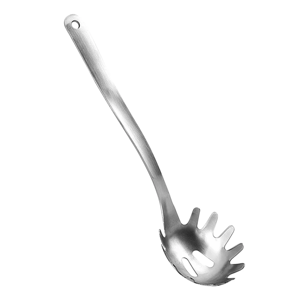 Pasta Scooper Lo Mein Colander Spaghetti Noodle Cooking Spoon Noodles Ramen Server Stainless Steel
Pasta Scooper Lo Mein Colander Spaghetti Noodle Cooking Spoon Noodles Ramen Server Stainless Steel