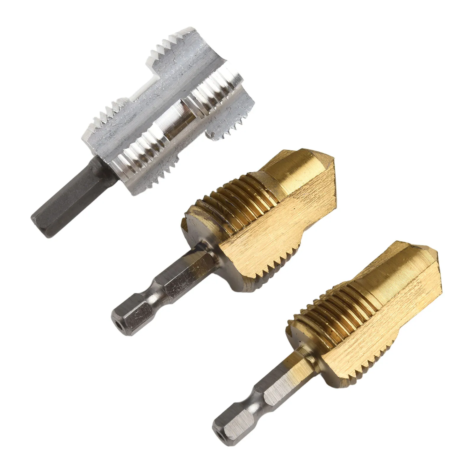 PPR Water Pipe Internal Thread Opener 6.35mm Hexagonal Handle Drill Bit Set For Pvc Plastic Pipe Power Tool Accessories
PPR Water Pipe Internal Thread Opener 6.35mm Hexagonal Handle Drill Bit Set For Pvc Plastic Pipe Power Tool Accessories