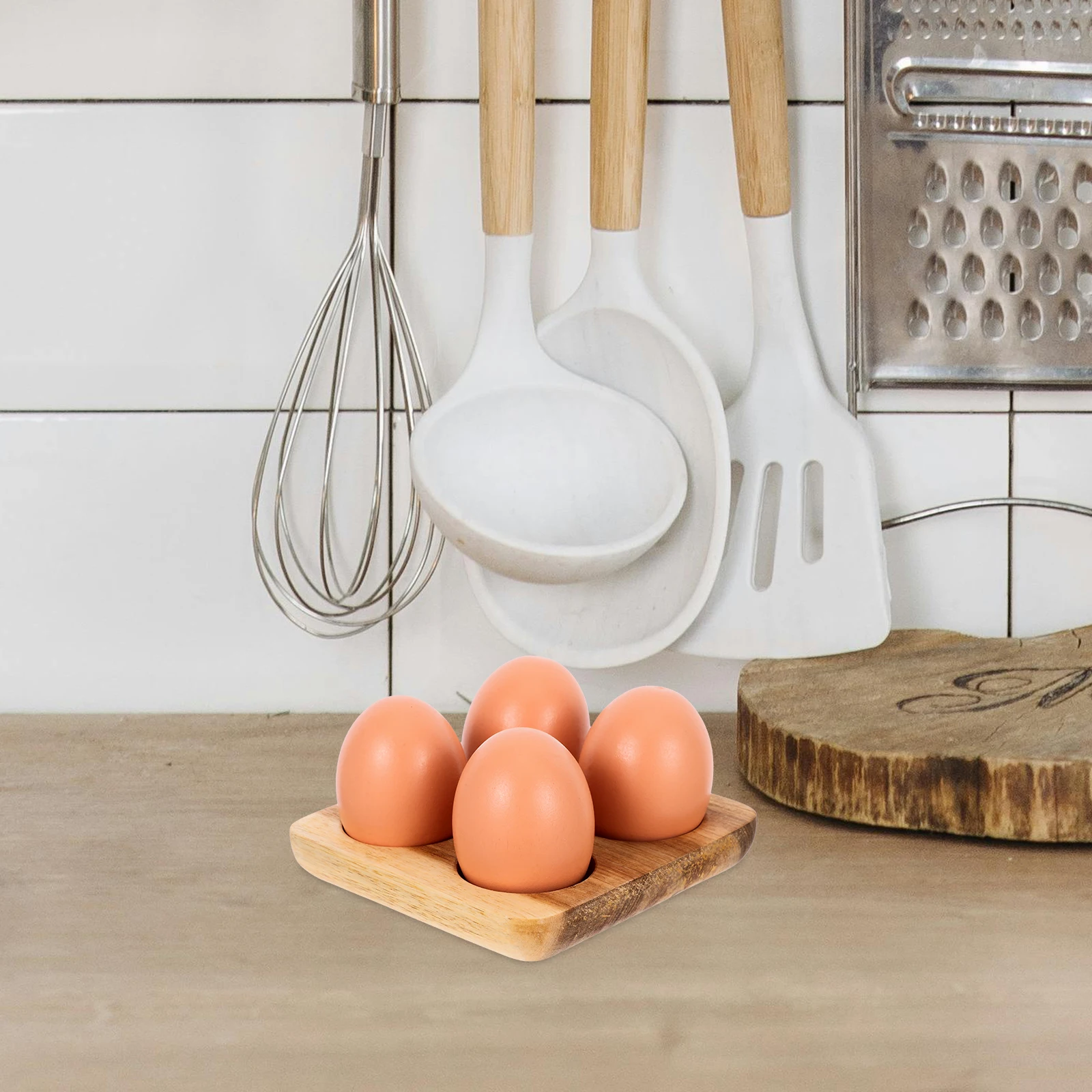 4-Pack Wooden Tray For Countertop Refrigerator Storage Acacia Wood Organizer Kitchen Egg Holder Stand Display Rack Fresh 
4-Pack Wooden Tray For Countertop Refrigerator Storage Acacia Wood Organizer Kitchen Egg Holder Stand Display Rack Fresh