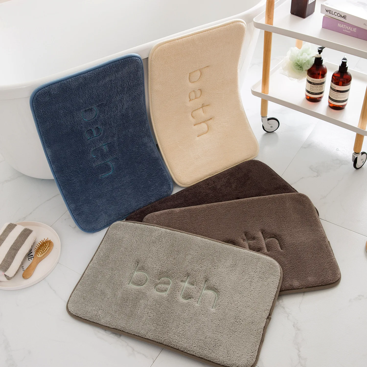 Modern Carpet For Bath Room Soft Bedside Rugs Large Bedroom Floor Mat Rectangular Balcony Mats Simple Decoration
Modern Carpet For Bath Room Soft Bedside Rugs Large Bedroom Floor Mat Rectangular Balcony Mats Simple Decoration