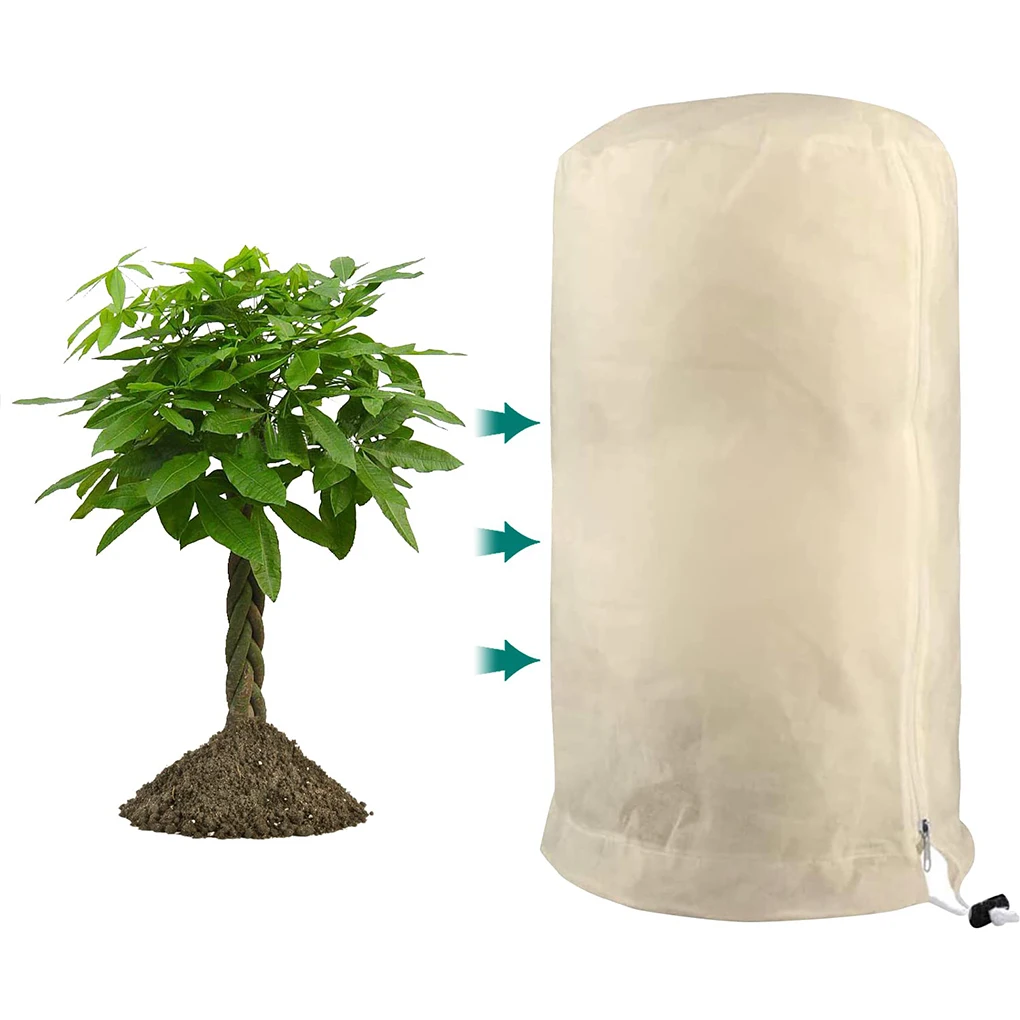 Effective Plant Protection Winter Fleece For Plants Adjustable Jute Bag For Plants Winter Protection Green 60*80cm
Effective Plant Protection Winter Fleece For Plants Adjustable Jute Bag For Plants Winter Protection Green 60*80cm