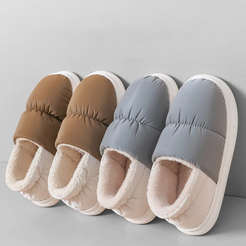 2025 новые стильные мужские зимние тапочки, уличная непромокаемая домашняя обувь, теплые мужские тапочки с плюшевой подкладкой
2025 новые стильные мужские зимние тапочки, уличная непромокаемая домашняя обувь, теплые мужские тапочки с плюшевой подкладкой