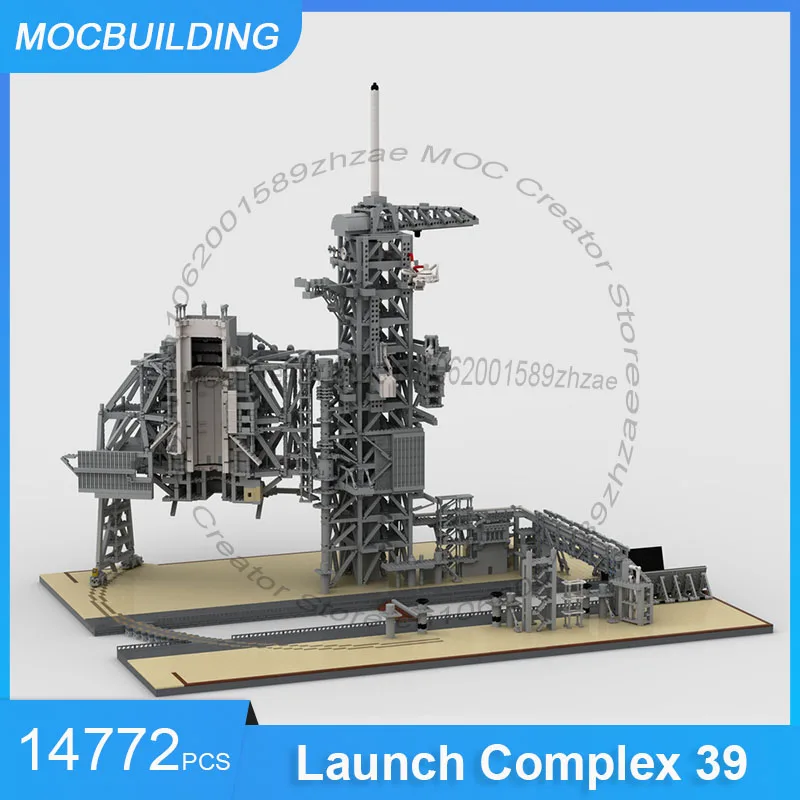 MOC Building Blocks Launch Complex 39—Shuttle Era 1:110 Scale Model DIY Assemble Bricks Space Collection Toys Gifts 14772PCS
MOC Building Blocks Launch Complex 39—Shuttle Era 1:110 Scale Model DIY Assemble Bricks Space Collection Toys Gifts 14772PCS