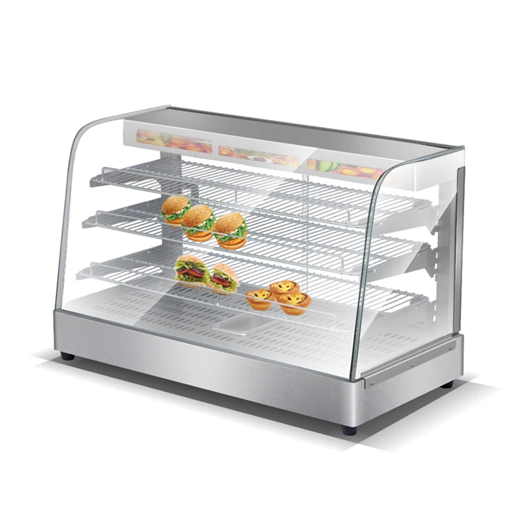 Heated Display Cabinet Pie Warmer Hot Food Showcase Fried Chicken Food Display Cabinet
Heated Display Cabinet Pie Warmer Hot Food Showcase Fried Chicken Food Display Cabinet