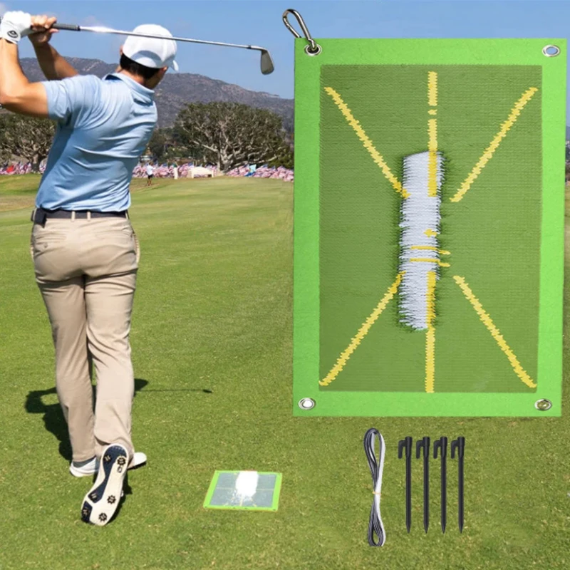 Golf Practice Mat, Indoor And Outdoor Golf Hitting Mat, Golf Training Auxiliary Mat Mat + 4 Floor Nails + 1 Hook
Golf Practice Mat, Indoor And Outdoor Golf Hitting Mat, Golf Training Auxiliary Mat Mat + 4 Floor Nails + 1 Hook