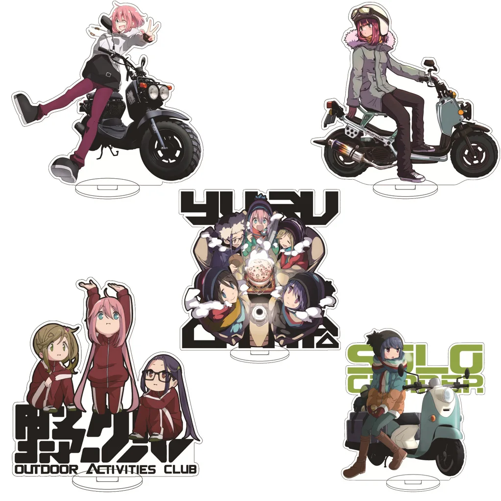 16CM Anime Laid-Back Camp Shima Rin Kagamihara Nadeshiko Ōgaki Chiaki Inuyama Aoi Cos Acrylic Figure Stand Ornaments Gifts
16CM Anime Laid-Back Camp Shima Rin Kagamihara Nadeshiko Ōgaki Chiaki Inuyama Aoi Cos Acrylic Figure Stand Ornaments Gifts
