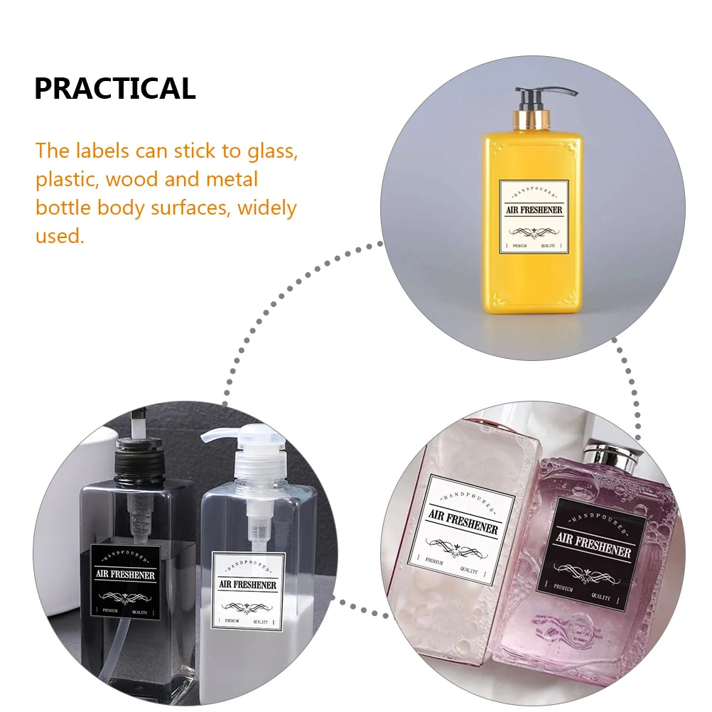 2 set Waterproof Bottle Labels for Soap Containers Bathroom Kitchen Black White PVC Stickers Easy Removable Storage Pantry
2 set Waterproof Bottle Labels for Soap Containers Bathroom Kitchen Black White PVC Stickers Easy Removable Storage Pantry